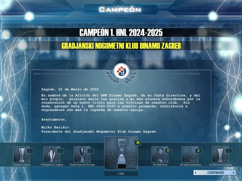 campeón hnl