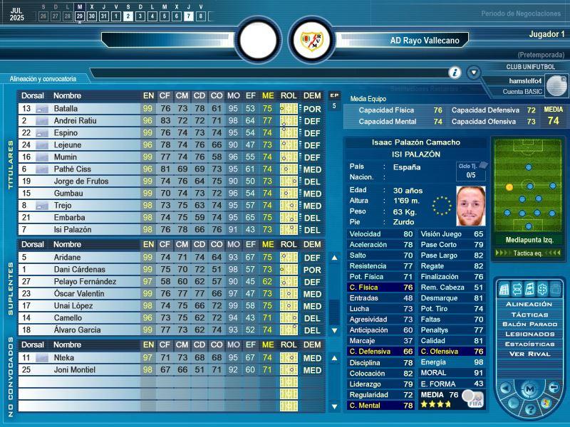 alineación