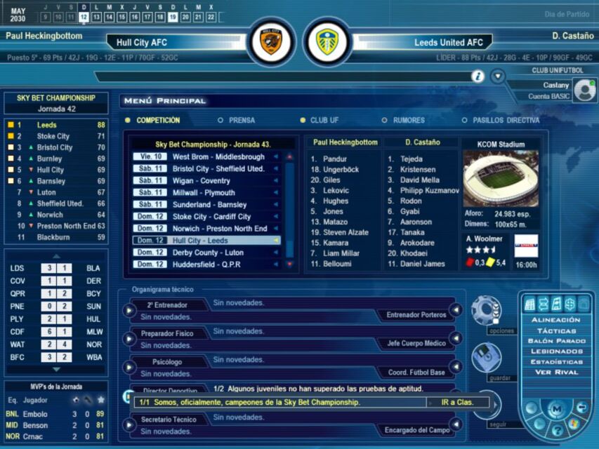 campeón 2ª inglaterra